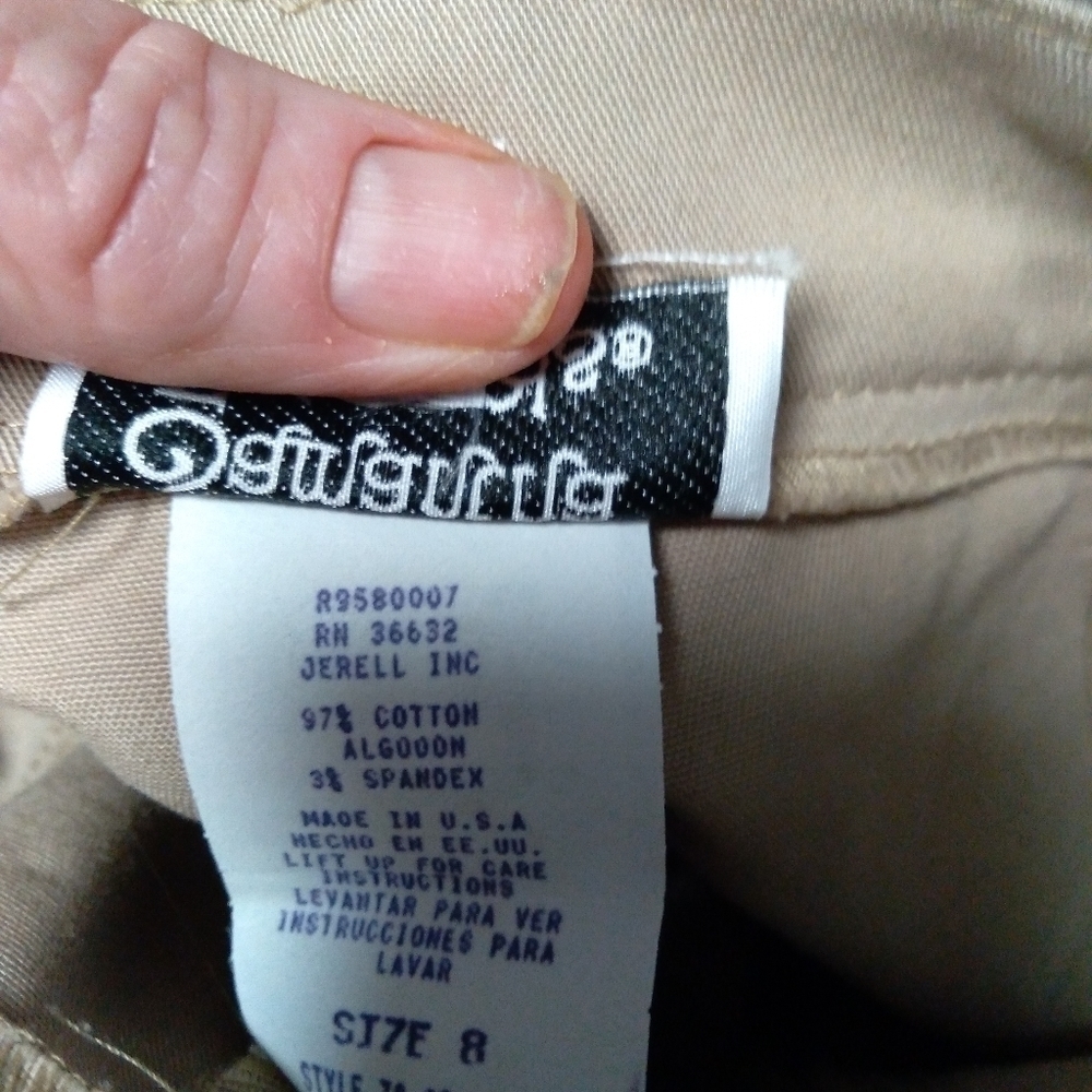 𝅺SAMANTHA EDWARDS TAN SHORTS. NWT. SIZE 8 - Picture 8 of 9